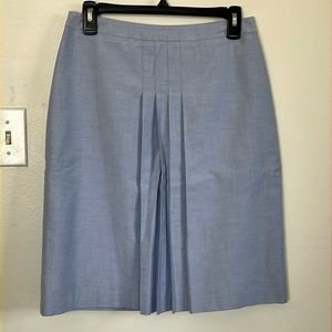 Women's Brooks Brothers Supima Cotton Pleated Skirt Size 4